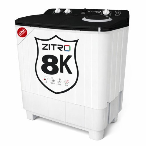 Lavadora Zitro 8kg | ZWM8| Doble Pozo modelo ZWM8 cómpralo en Mi Bodega Ec