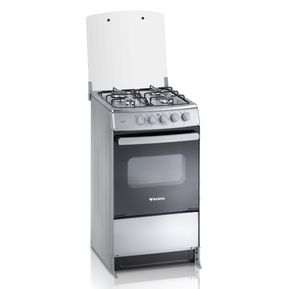 Cocina a Gas Innova IN-TULIPAN| 4 Hornillas | 55 cm modelo IN-TULIPAN cómpralo en Mi Bodega Ec
