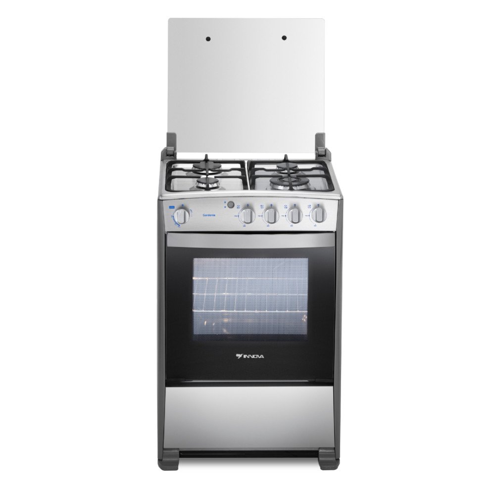 Cocina a Gas Innova IN-GARDENIA| 4 Hornillas | 60 cm modelo IN-GARDENIA INOX. cómpralo en Mi Bodega Ec