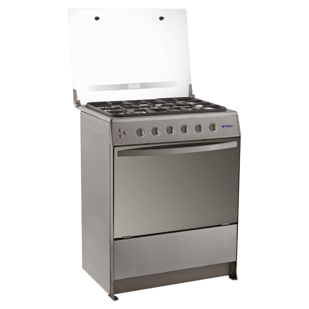 Cocina a Gas Innova| IN-AZALIA | 5 Hornillas | 75 cm modelo IN-AZALIA INOX. cómpralo en Mi Bodega Ec