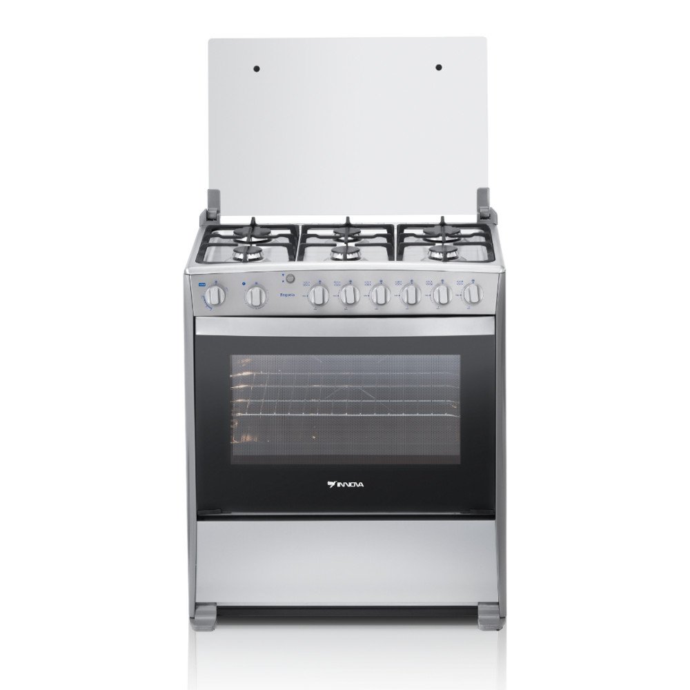 Cocina a Gas Innova IN-BEGONIA | 6 Hornillas | 80 cm modelo IN-BEGONIA CROMA cómpralo en Mi Bodega Ec