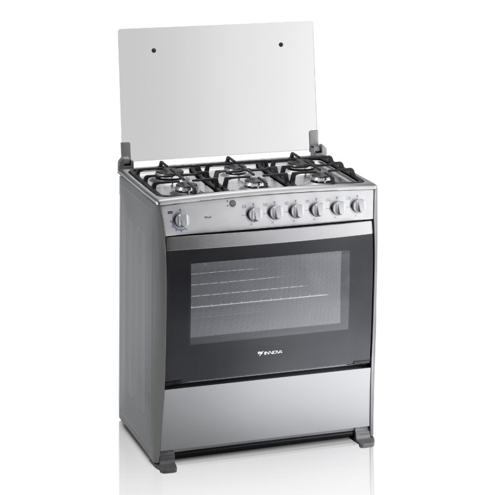 Cocina a Gas Innova IN-ALHELI| 6 Hornillas | 80 cm modelo IN-ALHELI CROMA cómpralo en Mi Bodega Ec