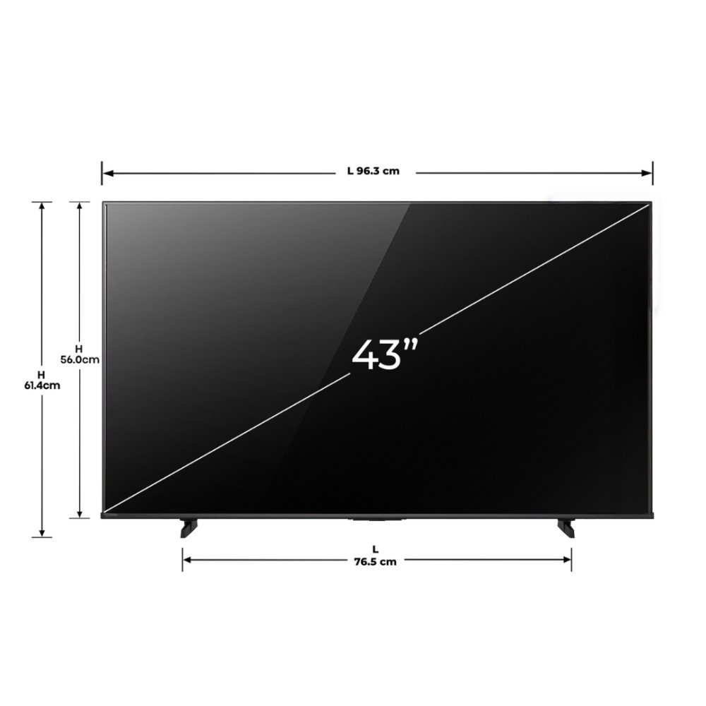 Televisor Hisense Q6QV 43” | QLed 4K UHD