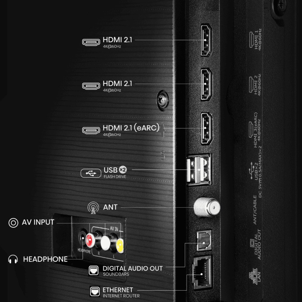 Televisor Hisense Q6QV 43” | QLed 4K UHD modelo HS-43Q6QV cómpralo en Mi Bodega Ec