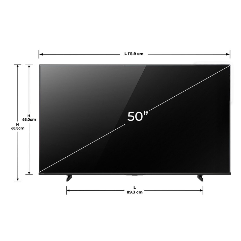 Televisor Hisense Q6QV 50” | QLed 4K UHD