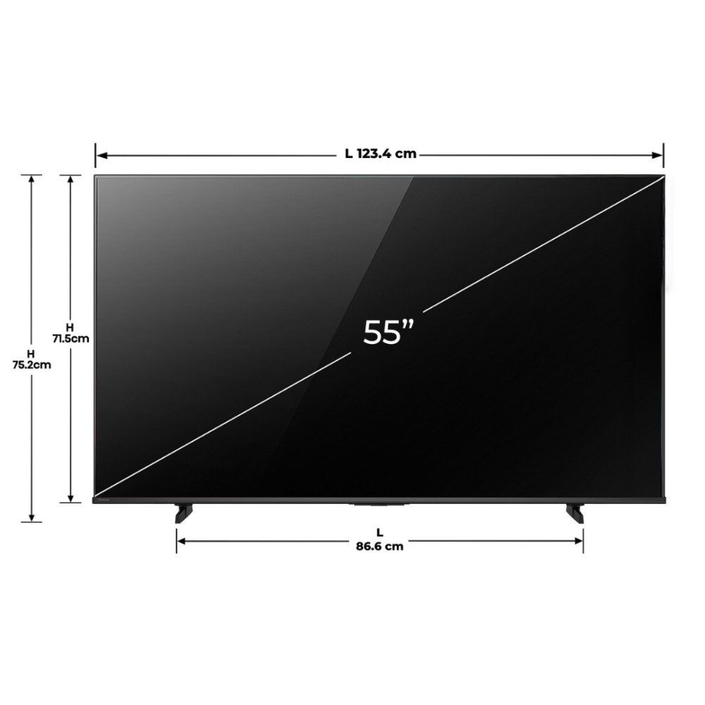 Televisor Hisense Q6QV 55” | QLed 4K UHD modelo HS-55Q6QV cómpralo en Mi Bodega Ec
