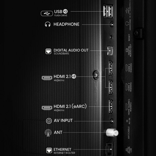 Televisor Hisense Q6QV 65” | QLed 4K UHD modelo HS-65Q6QV cómpralo en Mi Bodega Ec