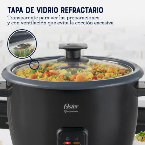Olla Arrocera Oster |1.8Lt. modelo CKSTRCB10DFBLK cómpralo en Mi Bodega Ec