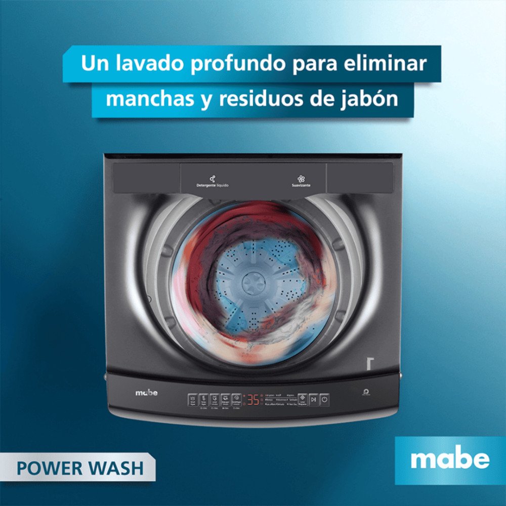 Lavadora Mabe 19Kg |LME9120WDGAB0|Carga Superior