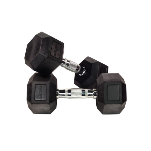 Mancuernas Hexagonales Lycan | DB15 | 15 Lbs modelo DB15 cómpralo en Mi Bodega Ec