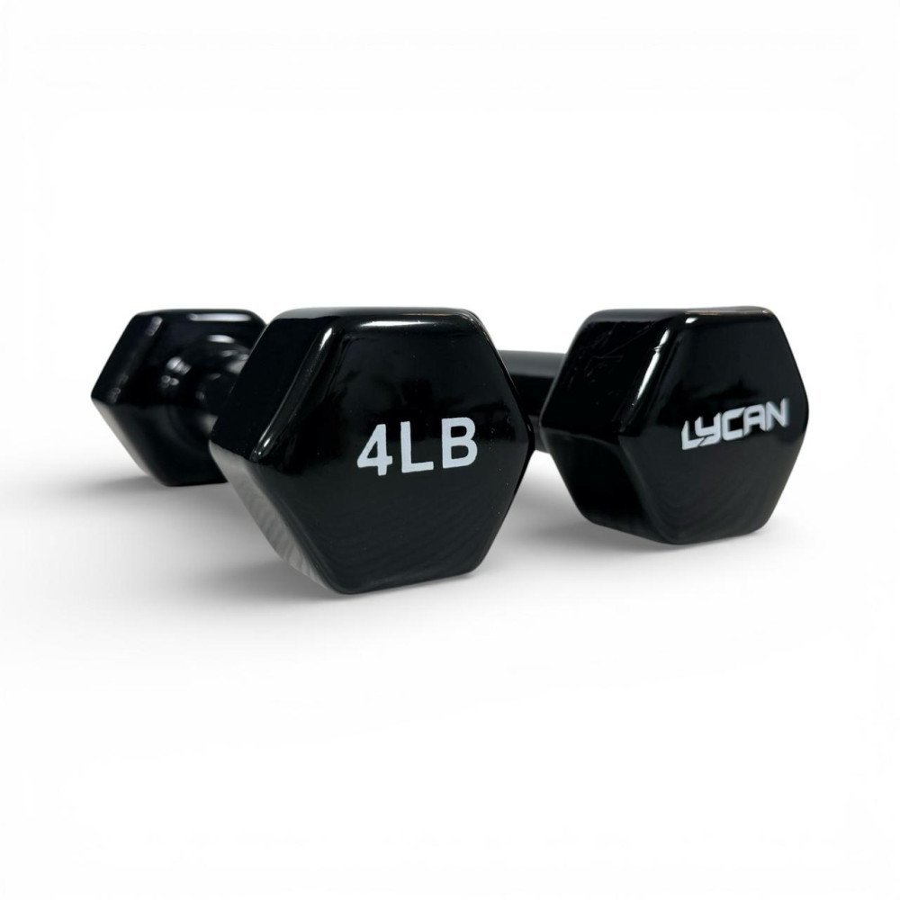 Mancuernas Vinil Lycan 4 Lbs| MDB4-BLK modelo MDB4-BLK cómpralo en Mi Bodega Ec