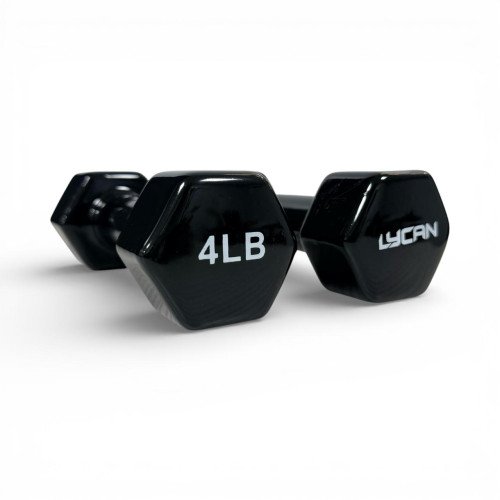 Mancuernas Vinil Lycan 3 Lbs|MDB3-BLK