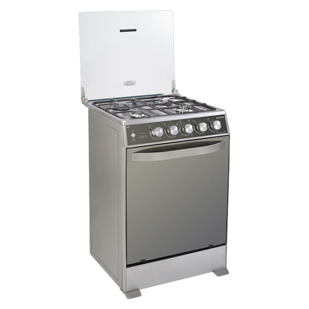 Cocina a Gas Ecoline Domenica| 4 Hornillas|60 cm