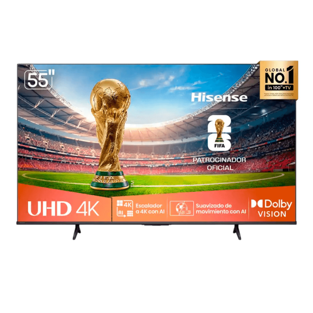 Televisor Hisense A6N8 55” | QLed 4K  UHD