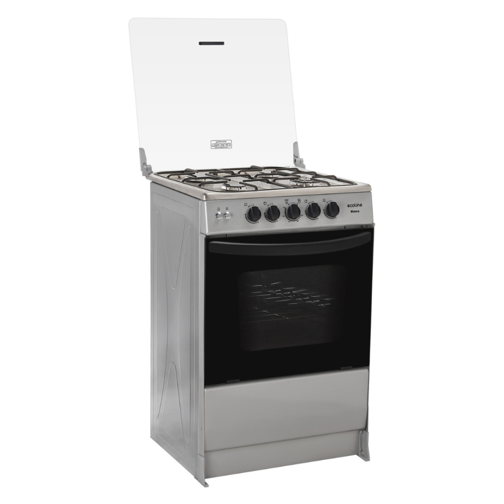 Cocina a Gas Ecoline Bianca| 4 Hornillas|60 cm modelo 885006 cómpralo en Mi Bodega Ec