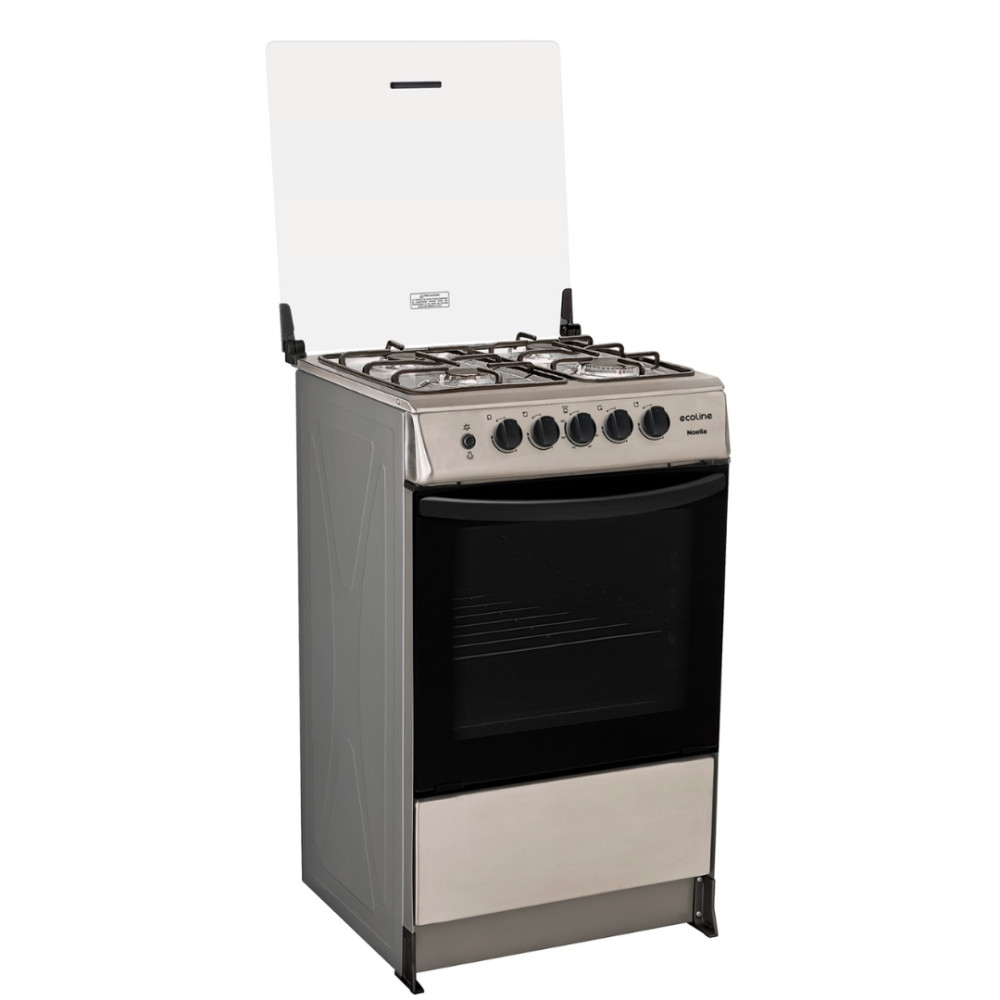 Cocina a Gas Ecoline Noelia| 4 Hornillas|54 cm