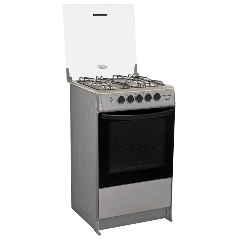 Cocina a Gas Ecoline Noelia| 4 Hornillas|54 cm