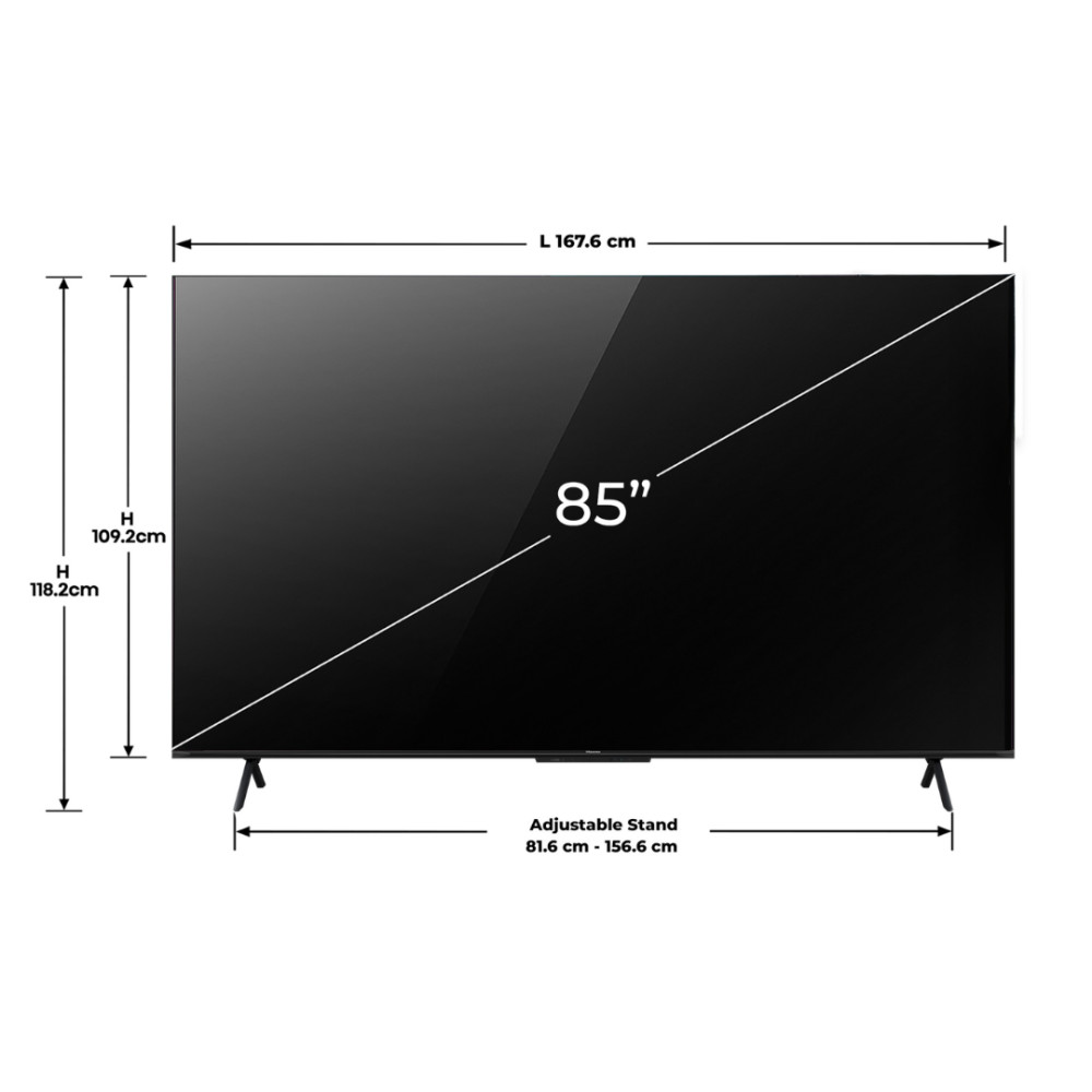 Televisor Hisense Q7QG 85” | QLed 4K  UHD
