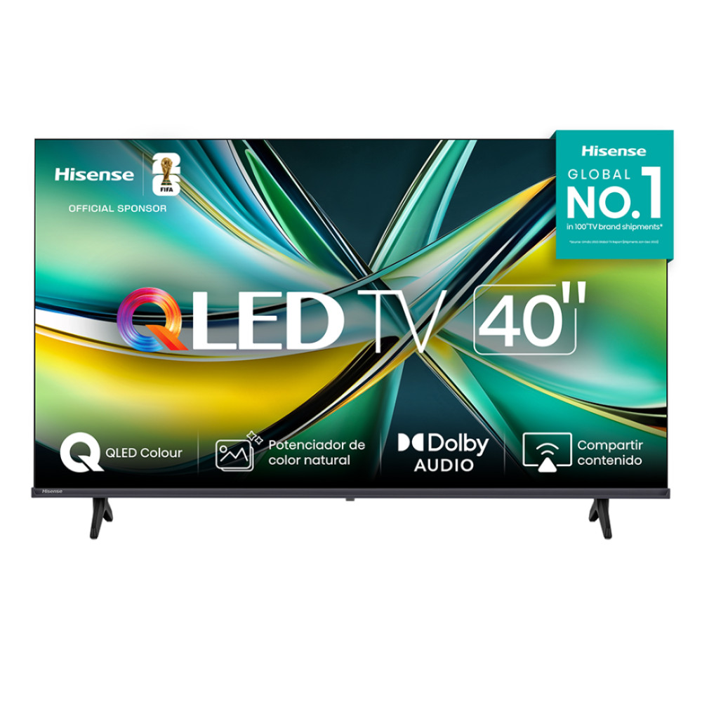 Televisor Hisense Q4SV 40” | QLed HD modelo HS-40Q4SV cómpralo en Mi Bodega Ec