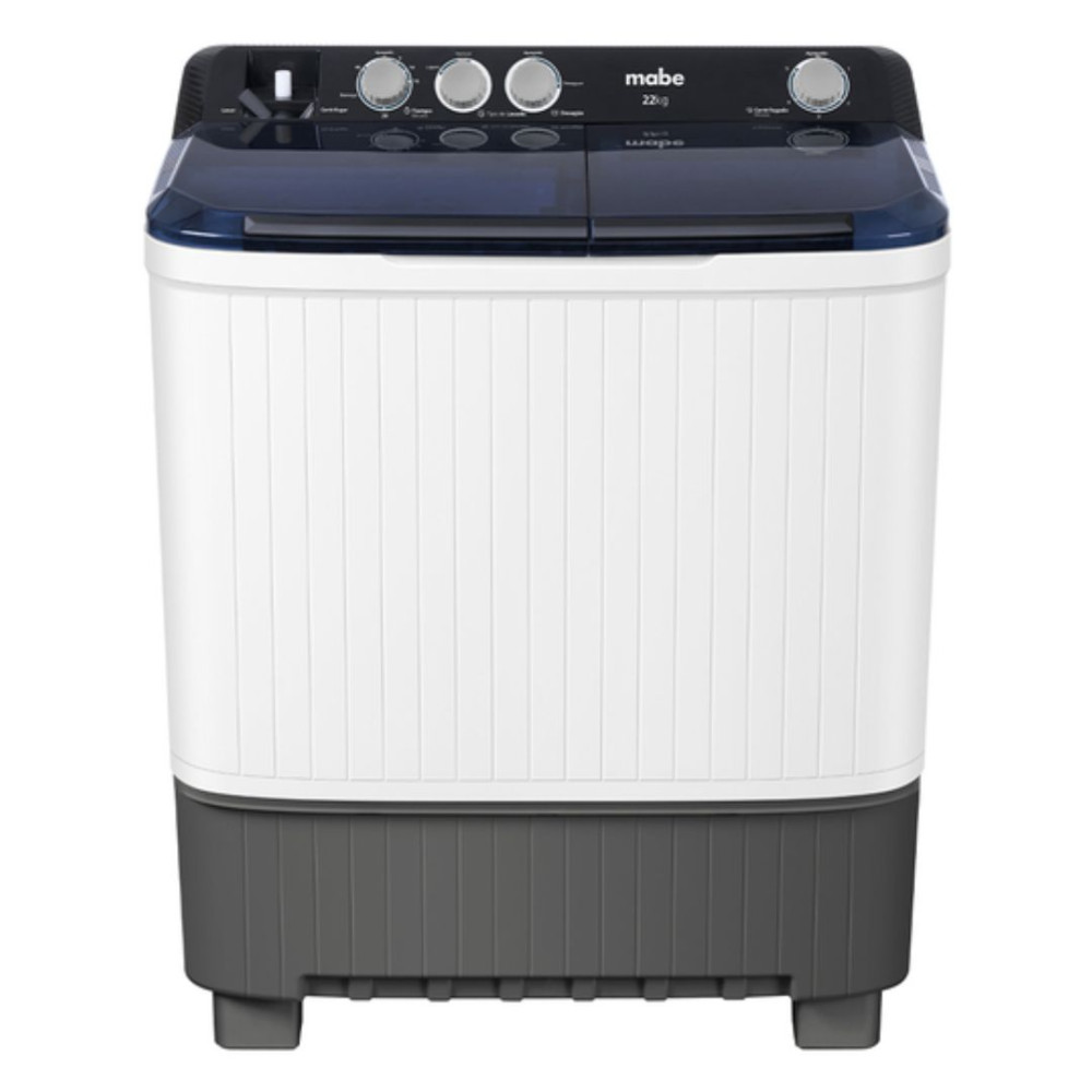 Lavadora Mabe 22Kg |LMDX2224HBAB0 |Doble Pozo modelo LMDX2224HBAB0 cómpralo en Mi Bodega Ec