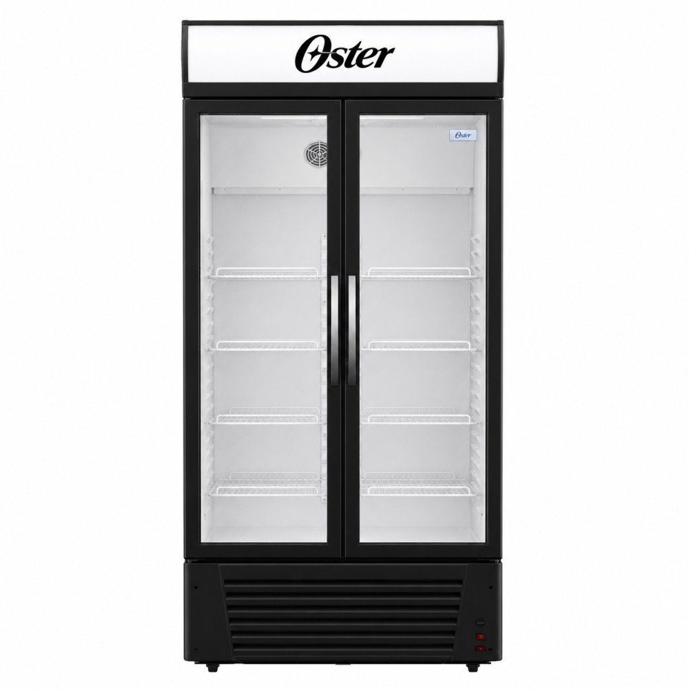 Vitrina Refrigeradora Oster OS-VSC450|Enfriadora vertical 450 Lt. modelo OS-EVSCX450B cómpralo en Mi Bodega Ec