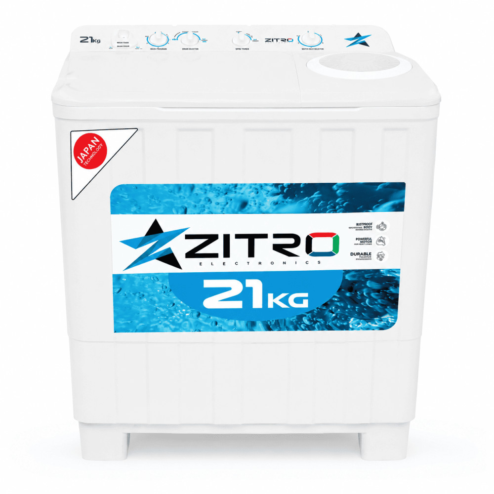 Lavadora Zitro 21kg | ZWM21 | Doble Pozo modelo ZWM21 cómpralo en Mi Bodega Ec