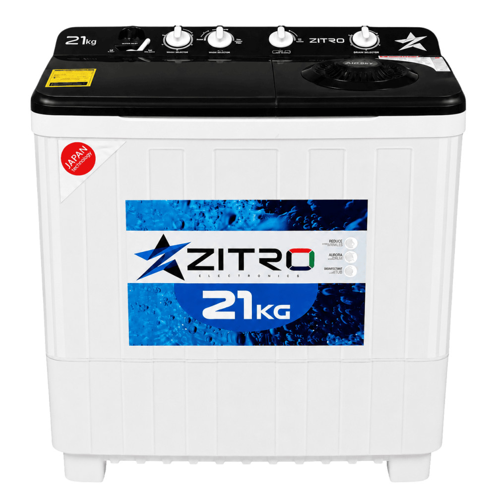 Lavadora Zitro 21kg | ZWM21 | Doble Pozo