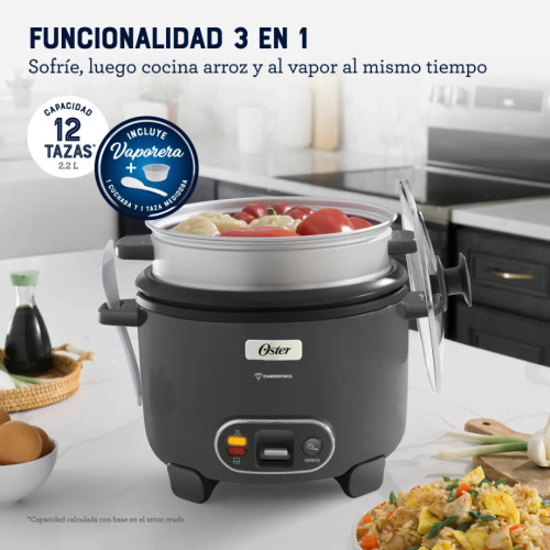 Olla Multiuso Oster|2.2 Lt. modelo CKSTRC12DFSKE cómpralo en Mi Bodega Ec