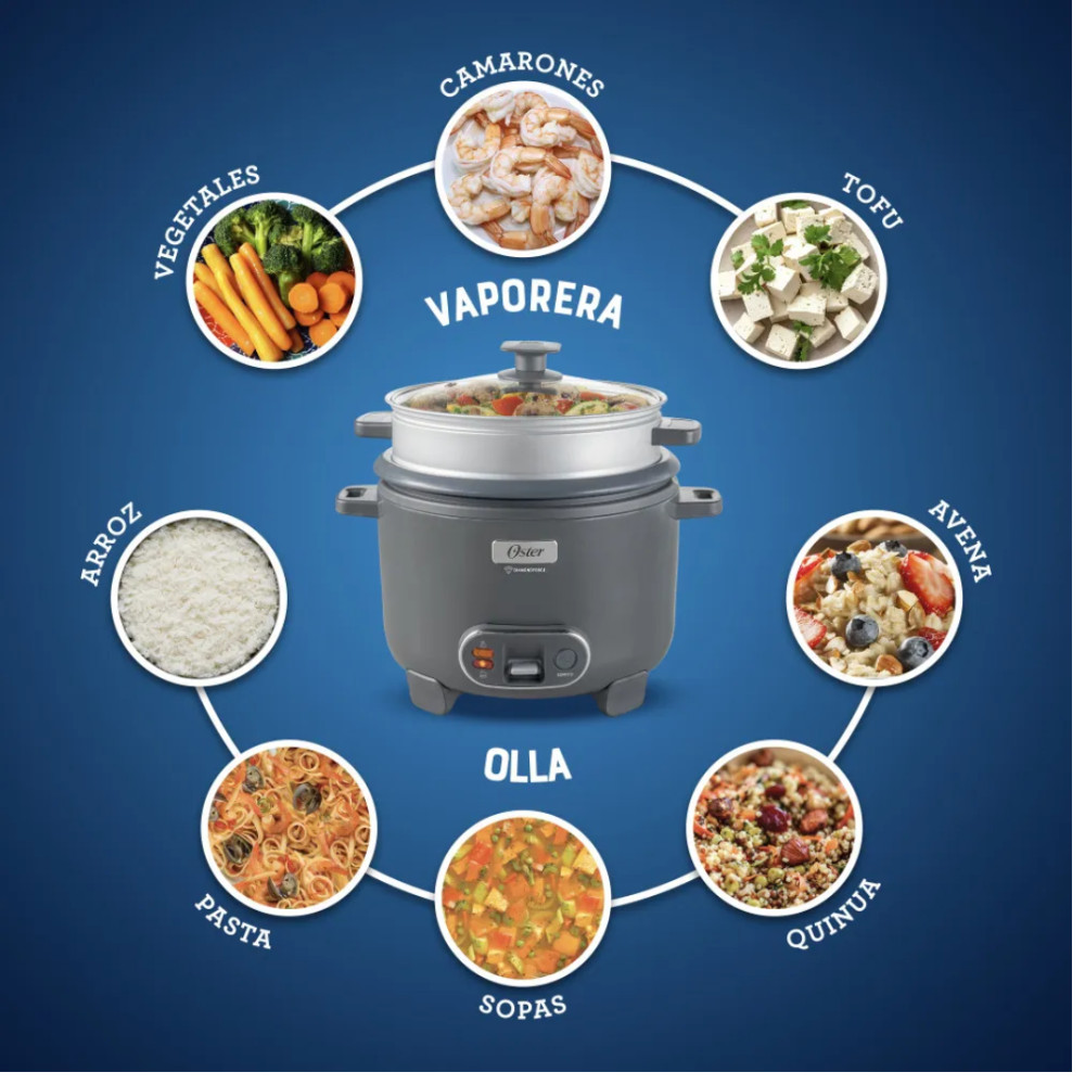 Olla Multiuso Oster|2.2 Lt. modelo CKSTRC12DFSKE cómpralo en Mi Bodega Ec