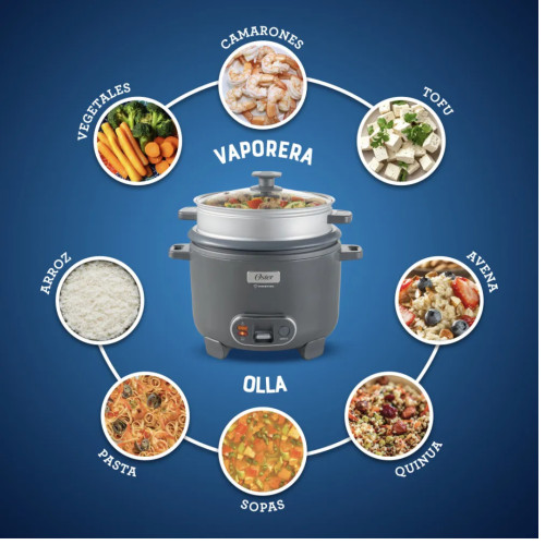 Olla Multiuso Oster|2.2 Lt. modelo CKSTRC12DFSKE cómpralo en Mi Bodega Ec