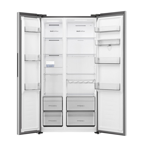 Refrigeradora Hisense HS-RS3P558NMCB| 529 Lt. | Side By Side modelo RS3P558NMCB cómpralo en Mi Bodega Ec