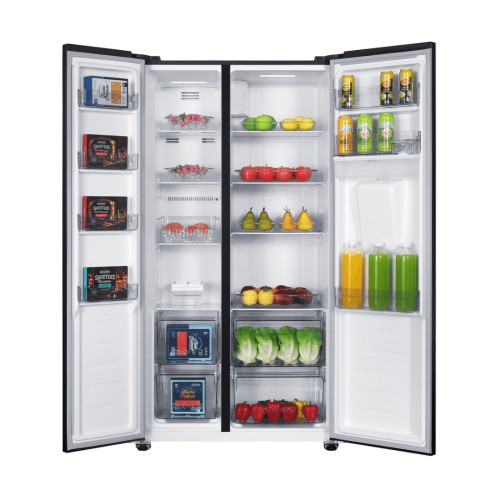 Refrigeradora Indurama RI-7469D-NE|433 Lt. |Side By Side modelo RI-7469D-NE cómpralo en Mi Bodega Ec