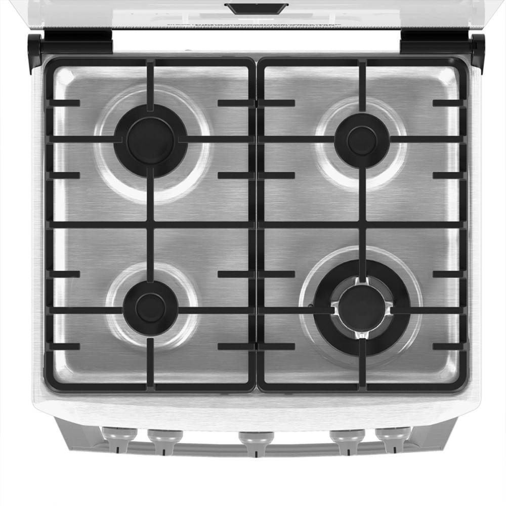 Cocina a Gas Mabe EM6060FX3| 4 Hornillas | 60 cm
