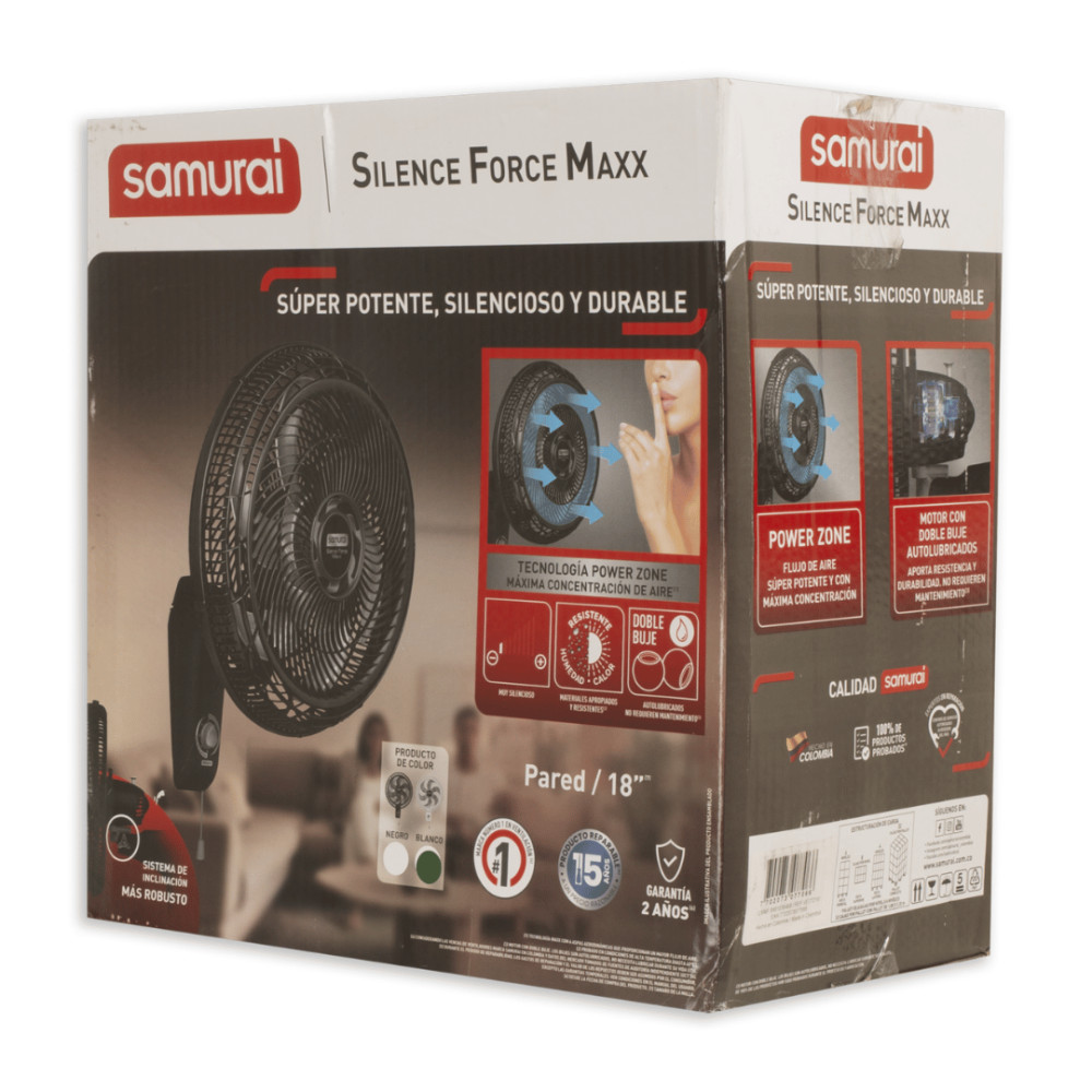 Ventilador Samurai FOR MAXX|De Pared modelo FOR MAXX cómpralo en Mi Bodega Ec