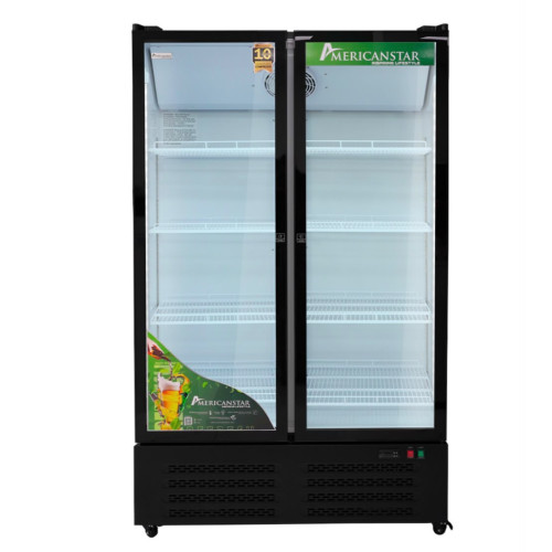 Vitrina Refrigeradora Americanstar AS-760FB|Enfriadora vertical 760 Lt. modelo AS-760FB cómpralo en Mi Bodega Ec