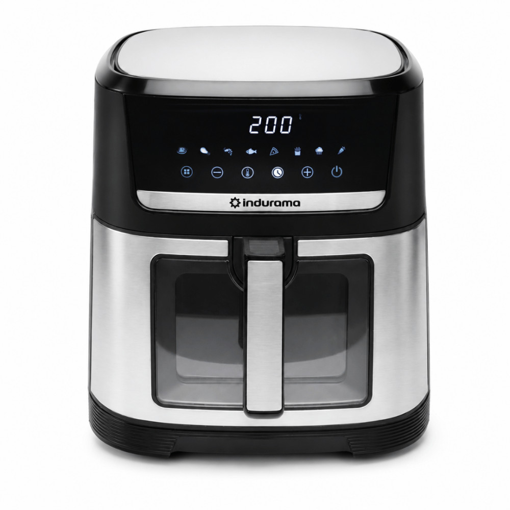 Freidora de Aire Indurama 7.5Lt.|AFI-7.5L-CR|1700 Watts modelo AFI-7.5L-CR cómpralo en Mi Bodega Ec