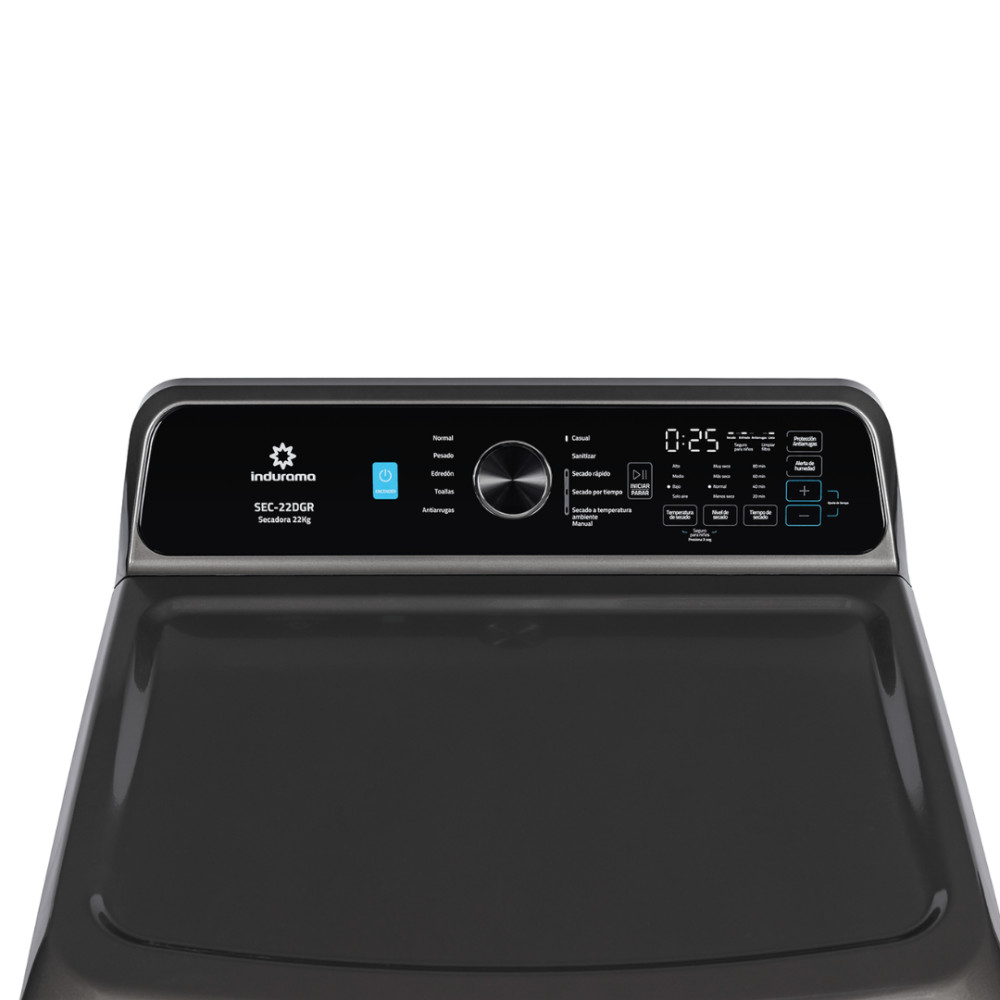 Secadora Indurama 22Kg|SEC-22DGR|Carga Frontal modelo SEC-22DGR cómpralo en Mi Bodega Ec
