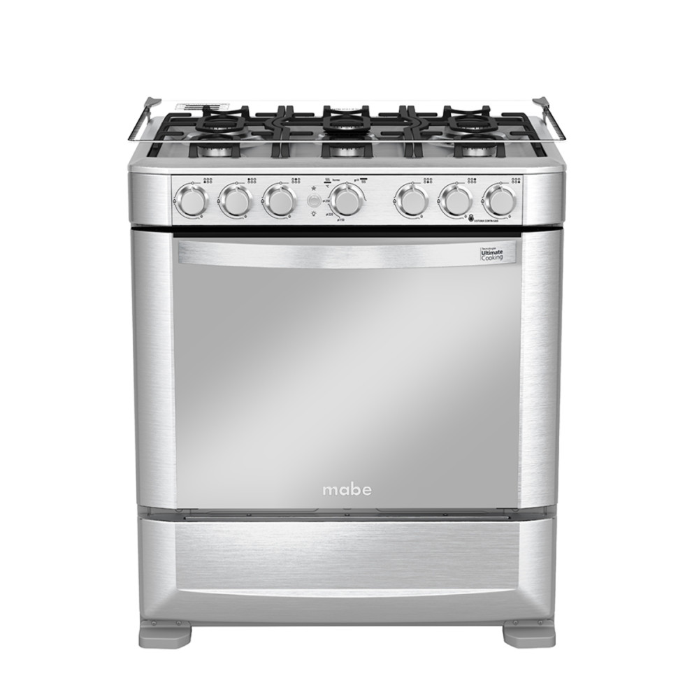 Cocina a Gas Mabe EM7640FX1| 6 Hornillas|76 cm modelo EM7640FX1 cómpralo en Mi Bodega Ec