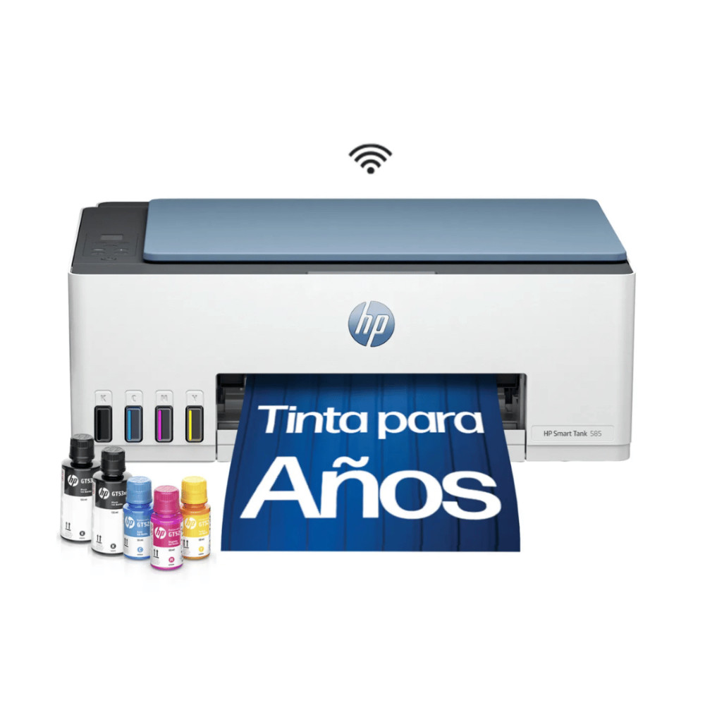 Impresora HP WL-58|Multifuncional Smart Tank modelo WL-585 cómpralo en Mi Bodega Ec