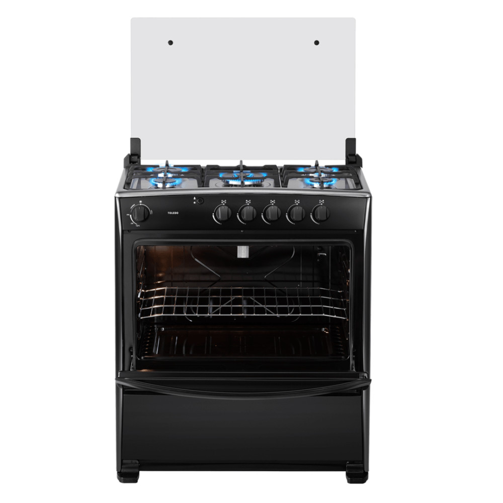 Cocina a Gas Indurama Toledo| 5 Hornillas |Quarzo Home modelo TOLEDO cómpralo en Mi Bodega Ec