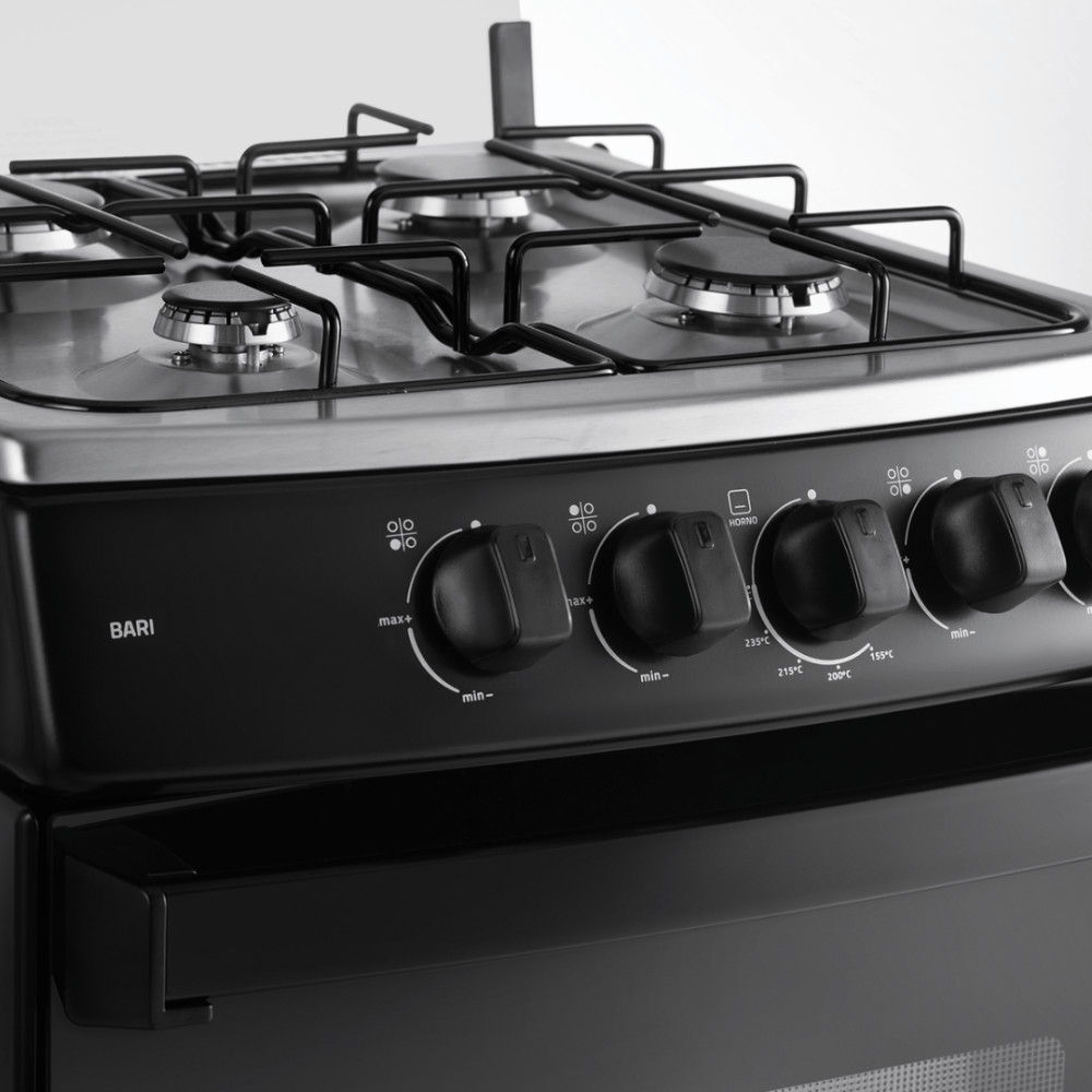 Cocina a Gas Indurama Bari | 4 Hornillas| Spazio Plus modelo BARI-SPA cómpralo en Mi Bodega Ec