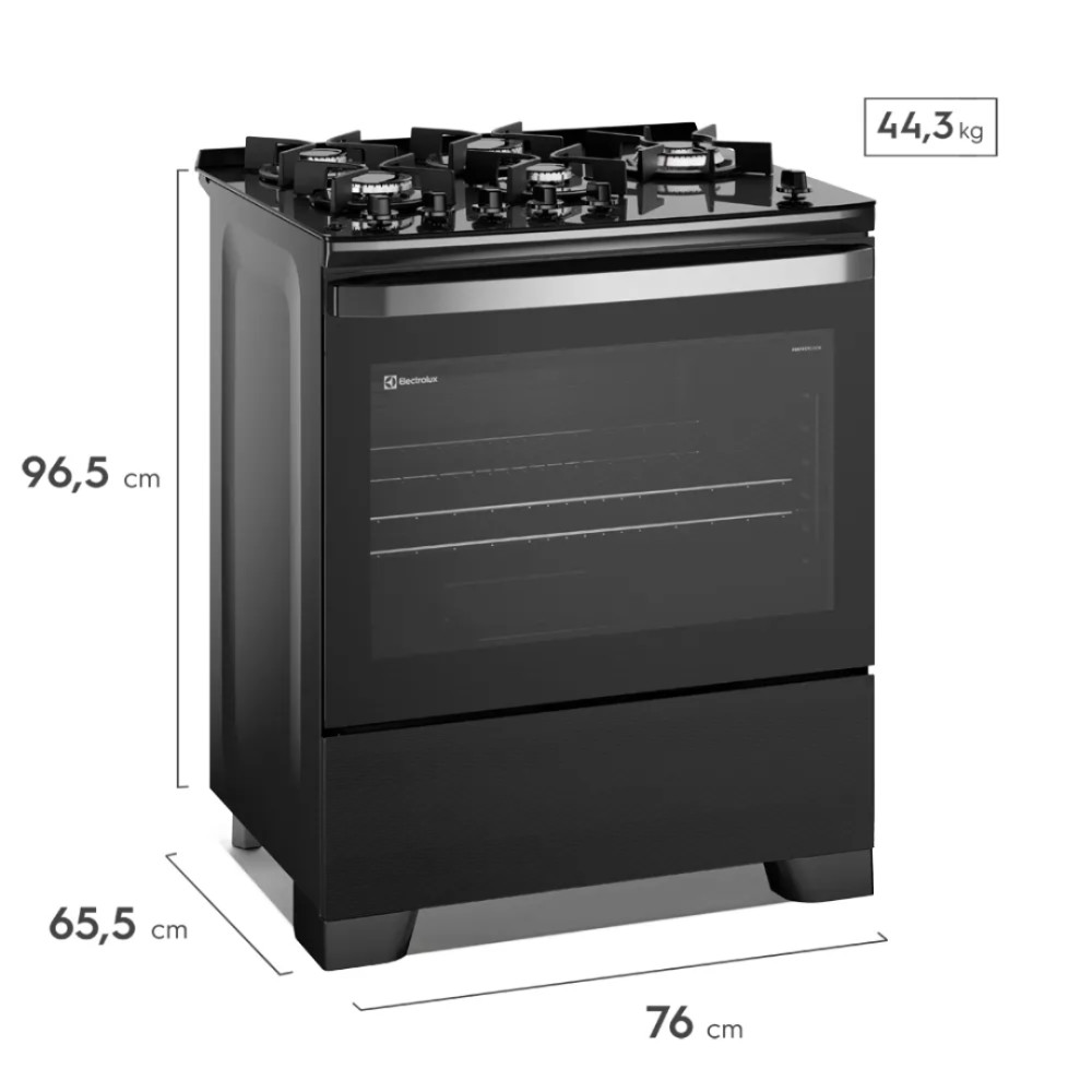 Cocina a Gas Electrolux F5ECB | 5 Quemadores| PerfectCook modelo F5ECB cómpralo en Mi Bodega Ec