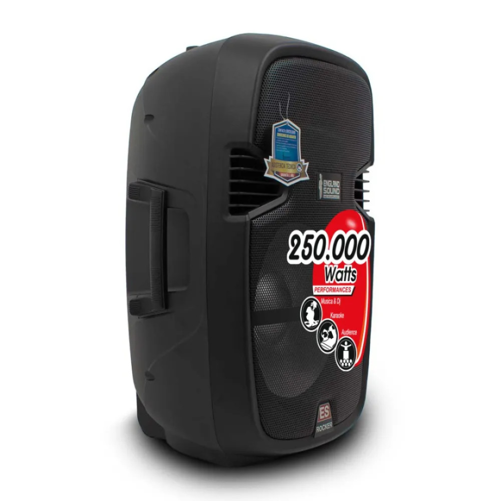 Parlante Amplificado England Sound |ES-2AGAB-BK| 250.000 Watts modelo ES-2AGAB-BK cómpralo en Mi Bodega Ec