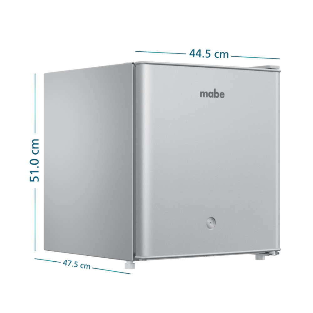 Minibar Mabe Electrolux Silver con Llave RMF02BRX1| 42Lt. modelo RMF02BRX1 cómpralo en Mi Bodega Ec