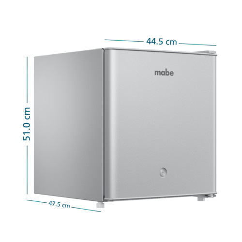 Minibar Mabe Electrolux Silver con Llave RMF02BRX1| 42Lt. modelo RMF02BRX1 cómpralo en Mi Bodega Ec