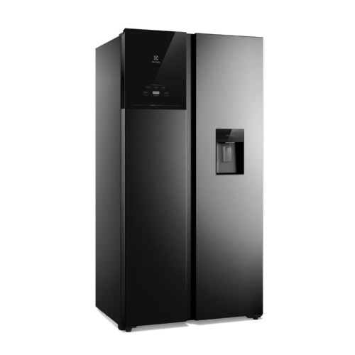 Refrigeradora Negra Electrolux ERS53F3Q5CB | 522Lt. | Side By Side modelo ERS53F3Q5CB cómpralo en Mi Bodega Ec
