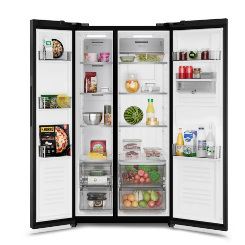 Refrigeradora Negra Electrolux ERS53F3Q5CB | 522Lt. | Side By Side modelo ERS53F3Q5CB cómpralo en Mi Bodega Ec