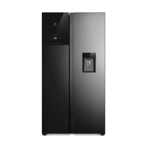 Refrigeradora Negra Electrolux ERS53F3Q5CB | 522Lt. | Side By Side modelo ERS53F3Q5CB cómpralo en Mi Bodega Ec
