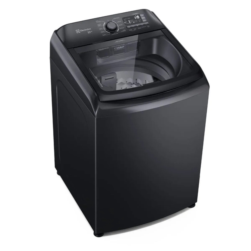 Lavadora Digital Negro Electrolux 22kg | LP22I | Carga Superior