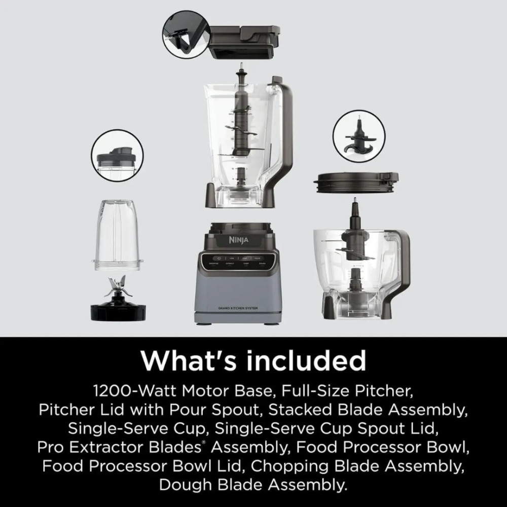 Licuadora Ninja Detect kitchen System Power Blender | NJKS500 | Processor Pro modelo NJKS500 cómpralo en Mi Bodega Ec